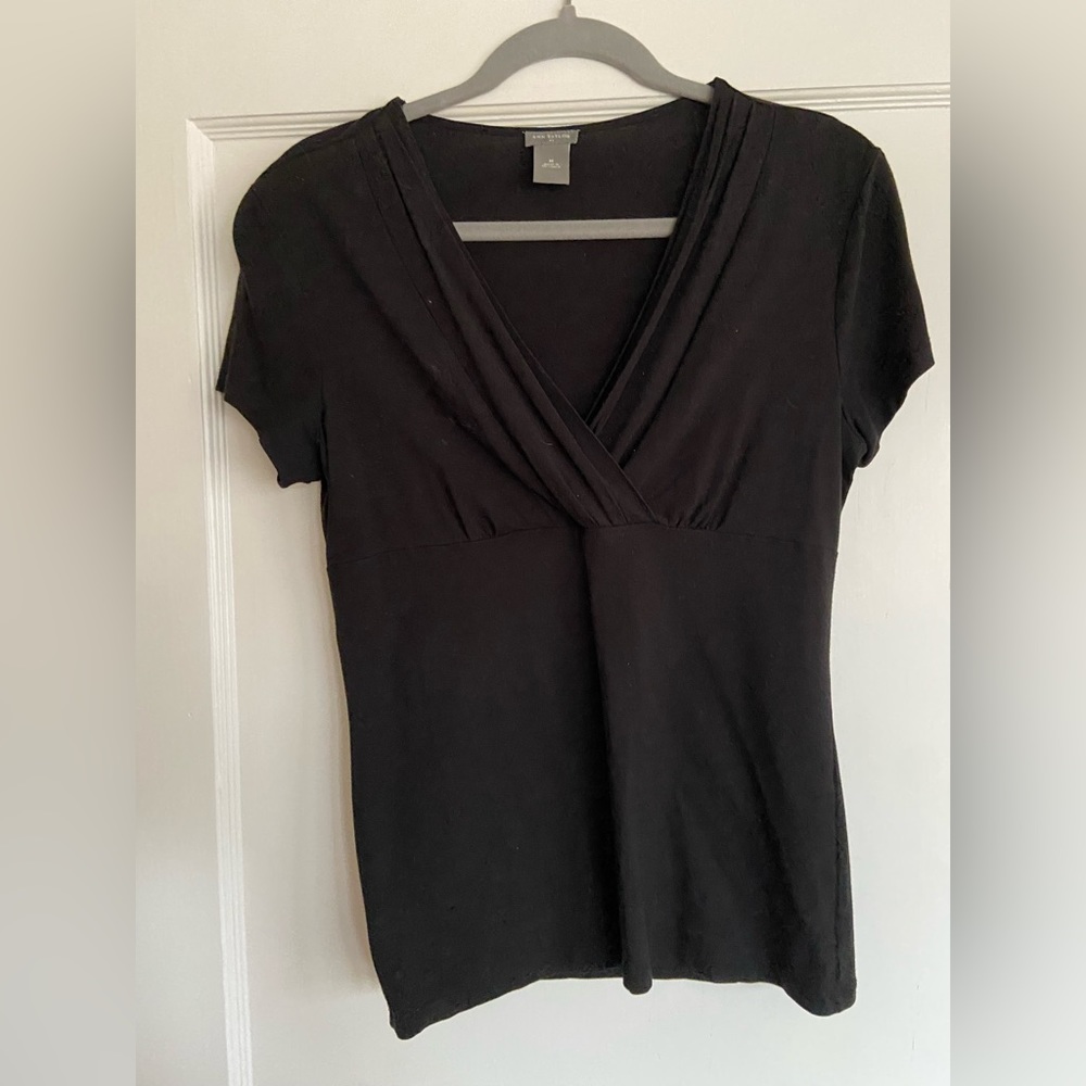 Black Ann Taylor blouse